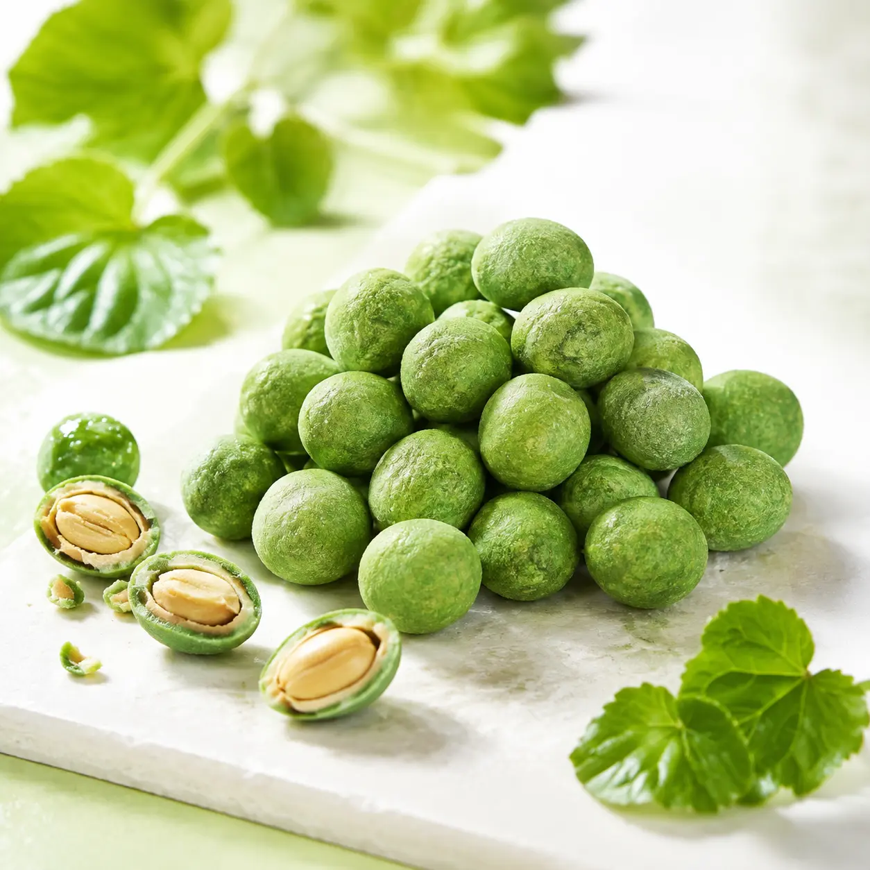 Wasabi Peanuts – Crunchy & Spicy