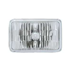 United Pacific – Ultralit 4 x 6 Crystal Rectangular Headlight Glass Lens High Low Beam