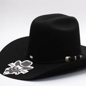 De Rancho Black Mini Tejana with Silver Buckle