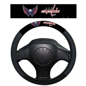Fremont Die 88507 Washington Capitals Poly-Suede Steering Wheel Cover