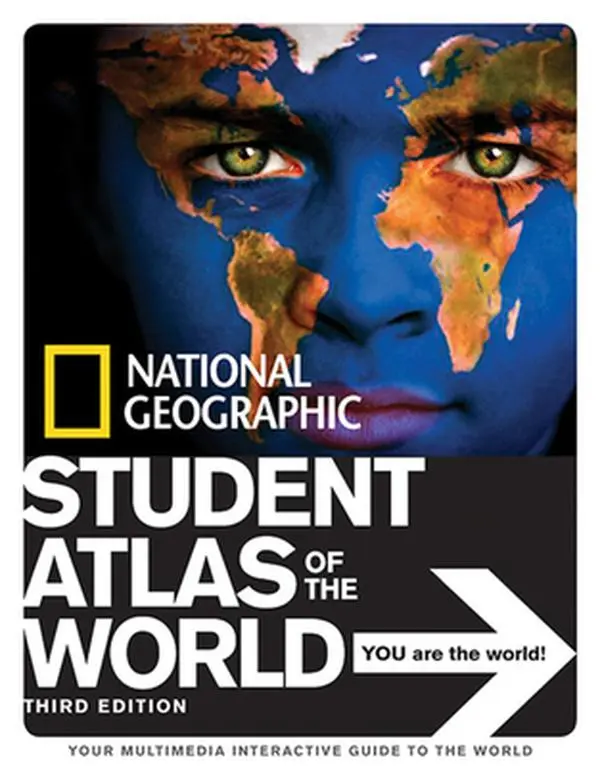 USED Book - National Geographic Student Atlas of the World by National Geographic (Paperback) - english