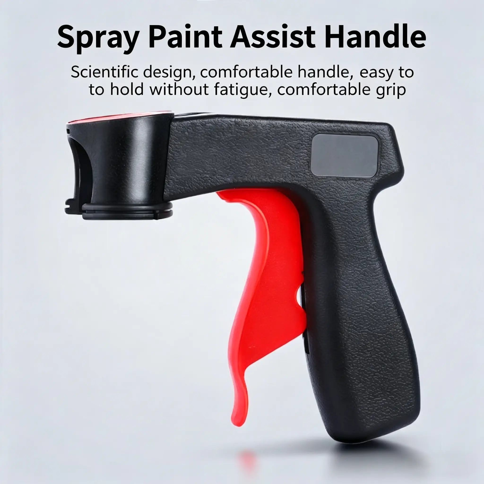 Universal Spray Can Gun Handle, Ergonomic Aerosol Trigger for Easy Spray Control, Convert Any Spray Can to Spray Gun, Reduce Finger Fatigue for DIY & Painting
