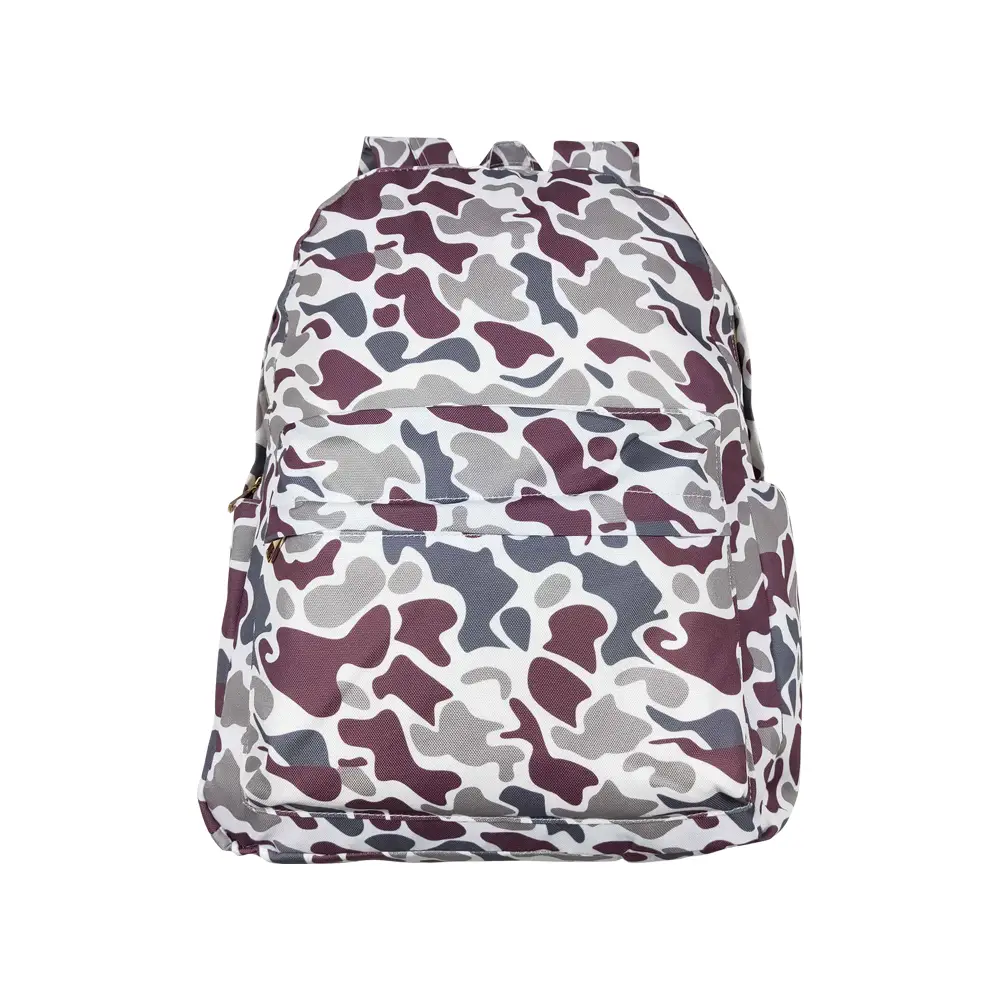 BA0140--back to school hunting camouflage kids backpack