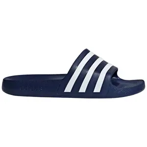adidas Adilette Aqua Slides Dark Blue Cloud White (men) by StockX