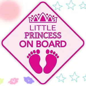 Princess Car Emblem, Princess Car Sticker, Princess Window Decal, Small Princess Car Badge, Decorative Vehicle Accessories, Car Decals, Car Window Stickers