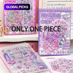 Creative Scene Sticker Book, 30pcs/set 3D Sticker Book, DIY Decorative Sticker Book, DIY Decals for Water Bottles, Laptops & Phone Cases #GLOBAL PICKS