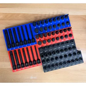 Sunex 84-Piece 3/8″ Master Impact Bit Socket Set – Sae & Metric #3569 | 3D Printed Tray W/ Magnet Slots