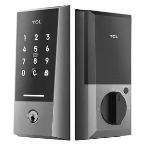 TCL D2 best keyless entry wifi electronic digital smart door lock for home with App Control