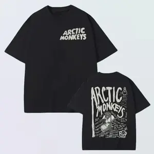 Retro Rock Arctic Monkeys Music Album Graphic T-Shirt for Couples, Casual Soft Comfy Men's Top for All SeasonsShortsleeve Inspired shirts men graphic tees men gifts dailywear outfits men Menswear