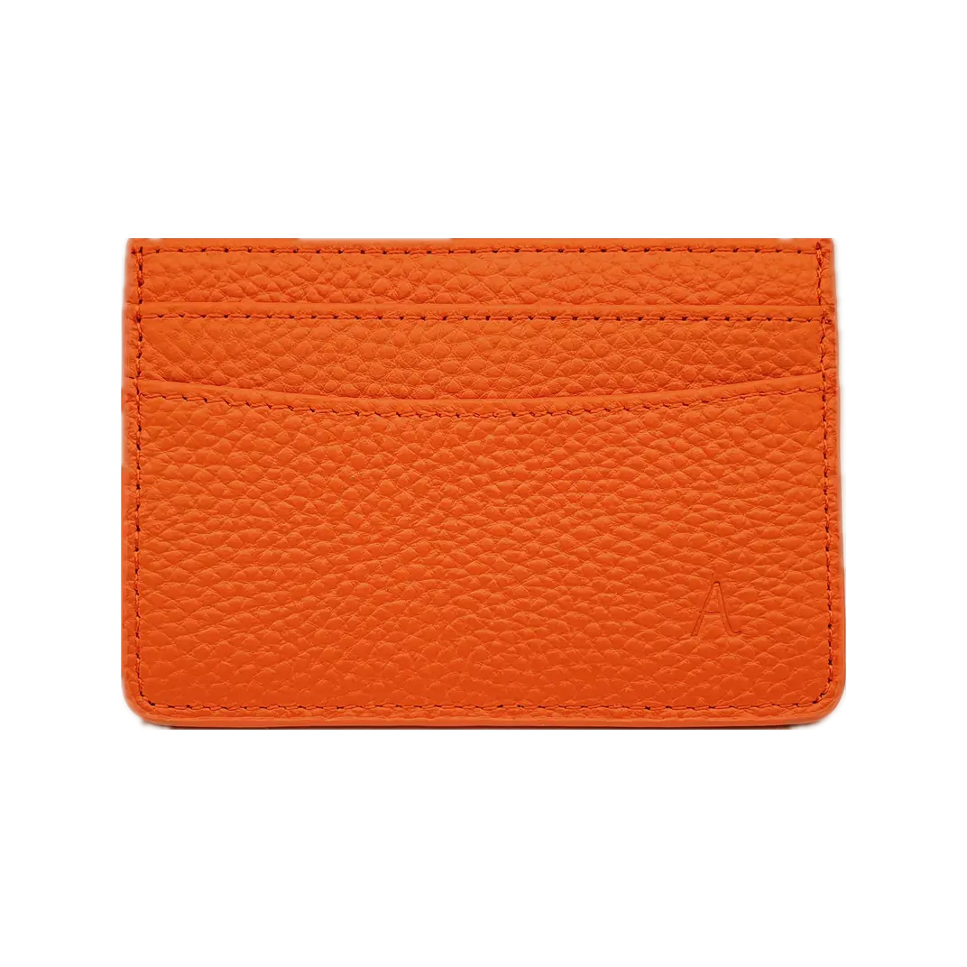 Aphrona Unisex Premium Leather Mini Card Wallet Soft Touch Large Capacity for Everyday Use