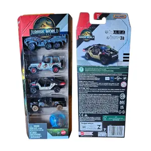 ​Hot Wheels Jurassic World 5-Pack Die-Cast Vehicle Set (Mattel)