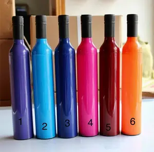 Customizable Personalized Wine Bottle Umbrella - Where Style Meets the Storm