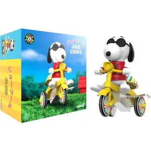 Super7 - Peanuts - Super Cycles - Joe Cool (Red with Yellow Trike)  [COLLECTIBLES] Action figurine/statue, Collectible