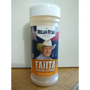 Nolan Ryan Beef Fajita Signature Seasoning 6 ounce container