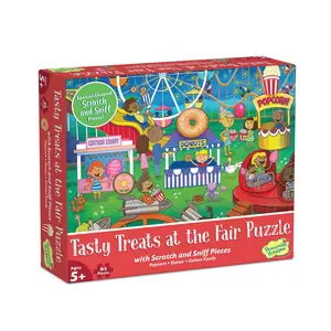 Scratch and Sniff 83 Piece Puzzle: Tasty Treats at the Fair