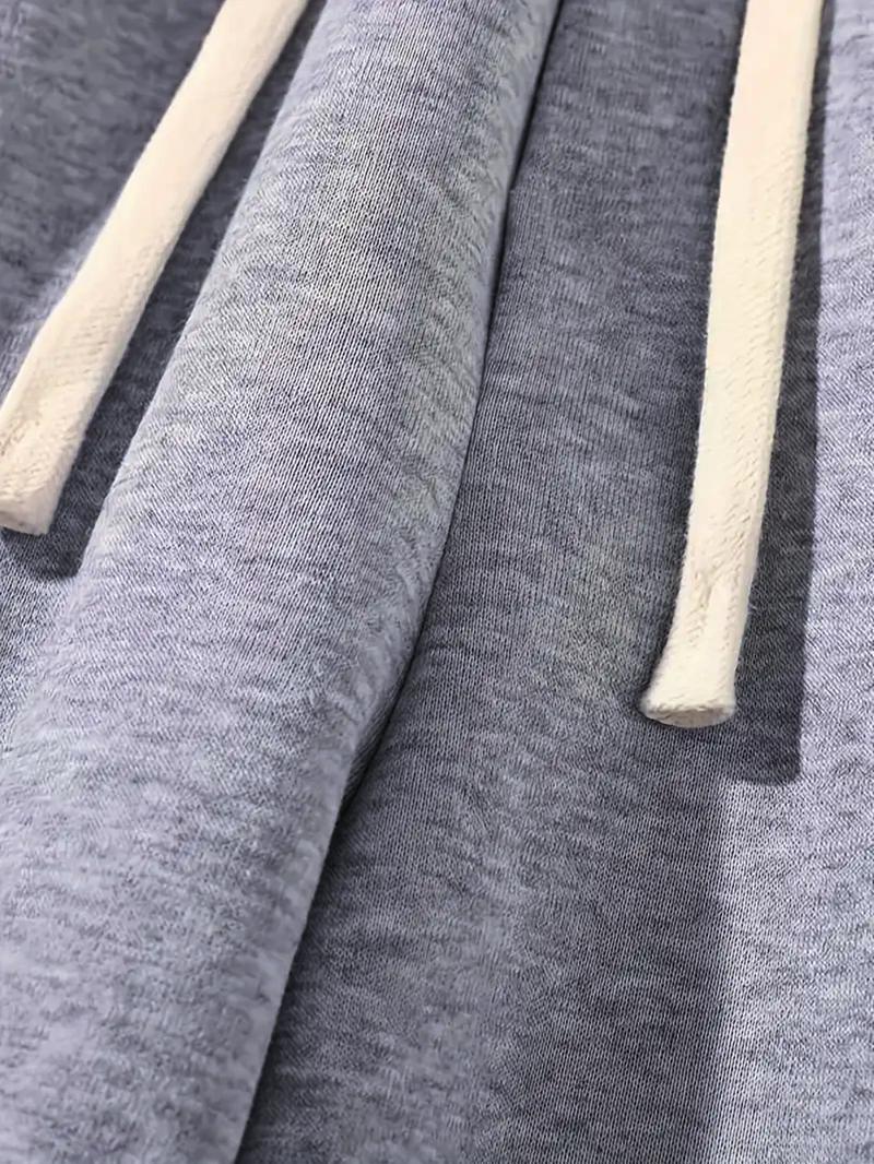 Clean Gent Men's Basic Casual Sweatpants with Drawstring Waistband, Loose Fit Athletic Running Pants Suitable for All Seasons and Ideal for Everyday Wear as Men's Bottoms