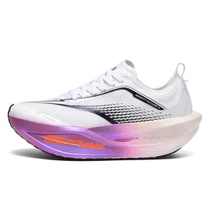 Breathable Running Shoes, Fashionable Carbon Plate SupportShock Absorption,Excellent Rebound. Suitable for Men and Women Daily Wear Running and Fitness,Outdoor Running Athletic Shoes