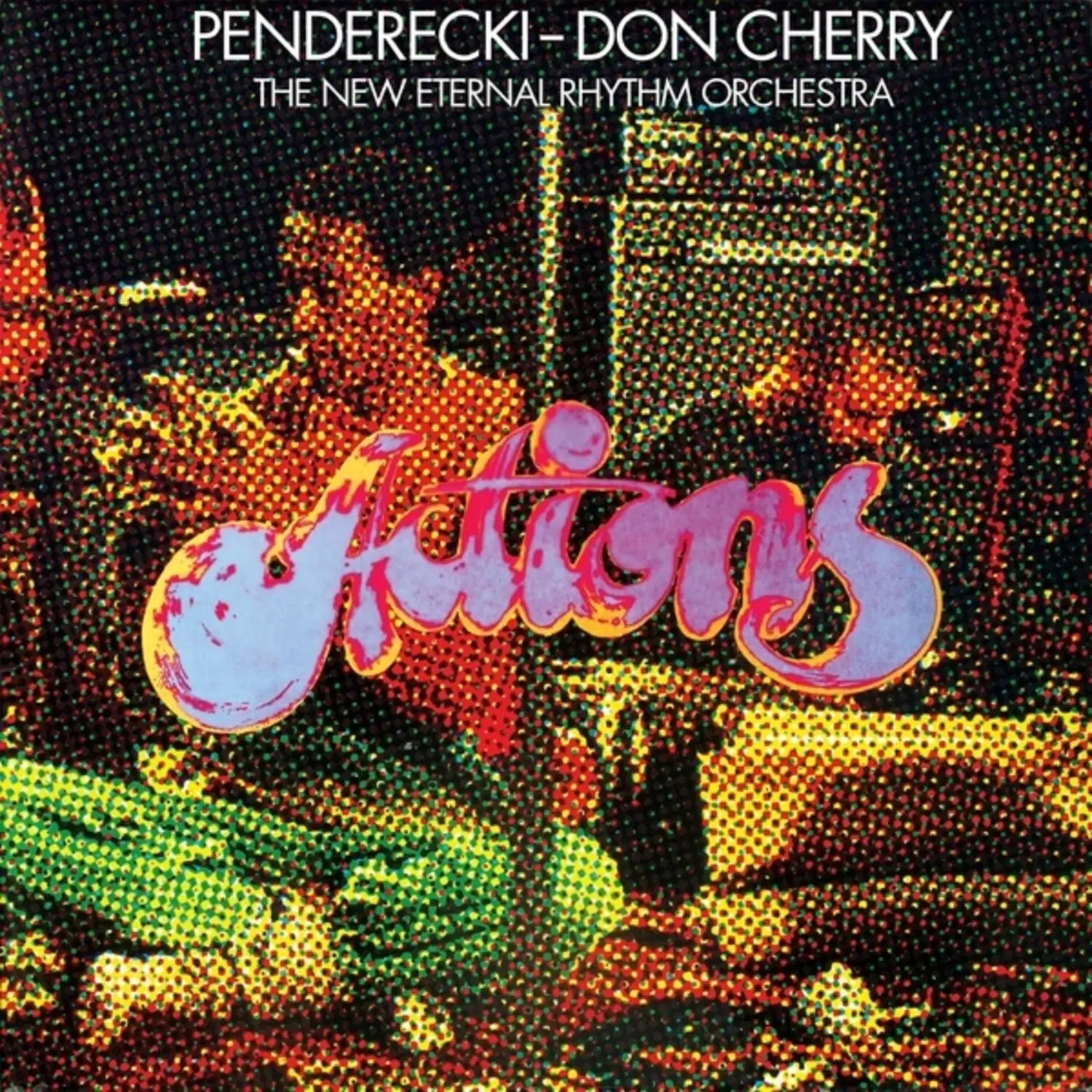Penderecki / Cherry,Don / New Eternal Rhythm Orch - Actions  [VINYL RECORD - LP] Colored Vinyl, Red