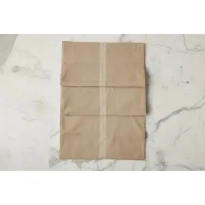 Table Runner, Vintage White Stripe