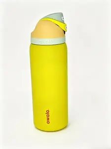 Owala 32oz Neon Yellow Insulated Water Bottle with One-Touch Flip Top, Leakproof, Spill-Resistant, Keeps Drinks Cold All Day, Great for School, Work & Outdoor Activities tiktokshopspringglowup filtered