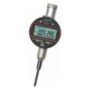 iGaging 35-a67-25 IP67 High Resolution Digital Indicator - 0-1"/0-25.4mm Range, Flat Back, Included Lugs, Preset Mode, Large LCD Display, Analog Display, Micro USB, +/- Measurement Direction Switch, ABC/INC Measurement