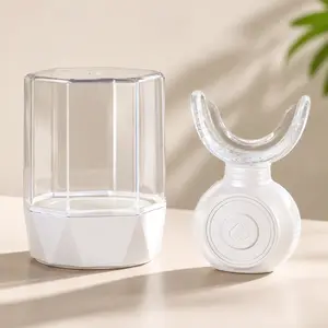 In-stock rechargeable teeth whitening device, wireless charging teeth cleaner, teeth whitening device gel set wholesale Oral