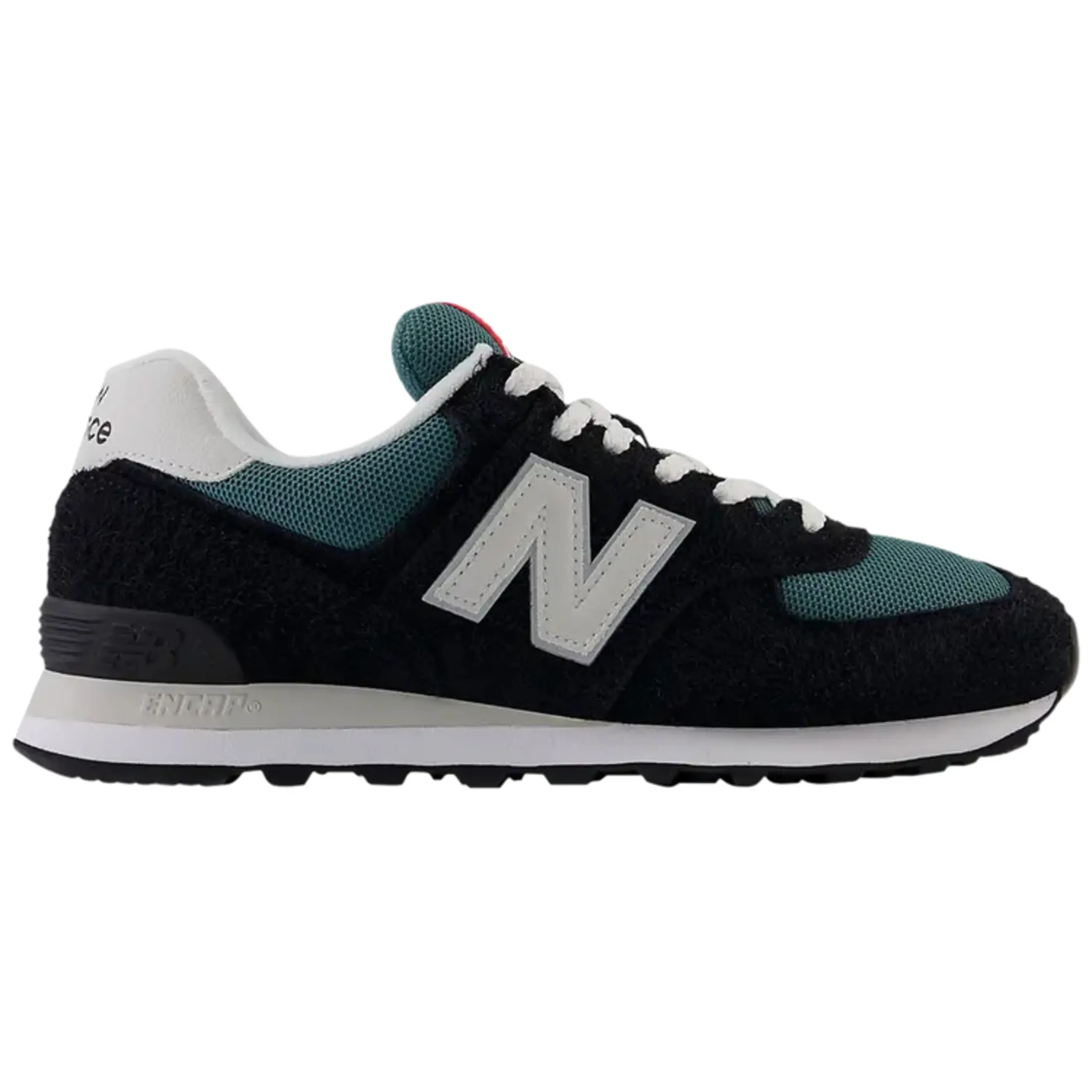 New Balance 574 Black Grey Matter Men's Fashion Shoes New