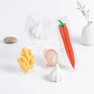 Cute Simulation Vegetable Eraser, Funny Creative Eraser Set