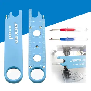 Jack Quick Threading Device for Sewing Machine Needle Threading,Anti Prick Hands,Sewing Machine Needle Threader 3 in 1 Jack Sewing Tool and 2 Seam Rippers