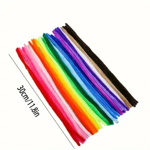 660 Piece Multi-Color Lily Twist Rod Pipe Cleaner Craft Kit, DIY Handmade Flowers Project, Perfect for Mother's Day, Graduation, Christmas, Valentine's Day Gifts