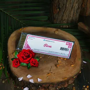 Rose Incense 8" Pack of 50 Sticks