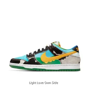 Animal Print Mixed Tone Low Sneakers Green Rubber Outsole Comfort Footwear