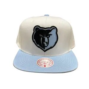 Mitchell & Ness Wt/Lt Blu NBA Memphis Grizzlies Uni Home 2 Tone Snapback