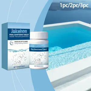 Pool Cleaning Tablets (100g/100g*2/100g*3), Clear Pool Water Without Odor, Quick Dissolve, Daily Pool Maintenance Cleaner