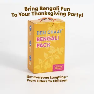Desi Chaat - Bengali Taboo Pack Game l 360 Words & Hours Of Fun For The Party l Desi Family Friend Wedding Diwali Eid Party Game Night