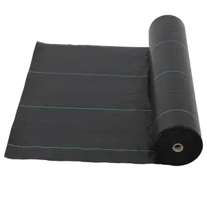 3.2 oz Weed Barrier Landscape Fabric 6 ft x 300 ft – Heavy Duty Ground Cover for Weed Control & Erosion Prevention – High Permeability UV Stabilized – for Garden, Flower Beds, Landscaping