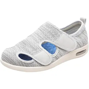 JBTNBX Women'S Diabetic Shoe Walking Shoes Extra Wide Widths Adjustable Sneakers for Elderly Edema Swollen Feet JBTNBX