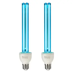 VEVOR UV Light Bulb 2 Pack 25W Replacement Ultraviolet UVC Lamp with Ozone UVO Bulb
