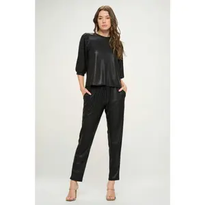 Snake Skin Pleather Pants