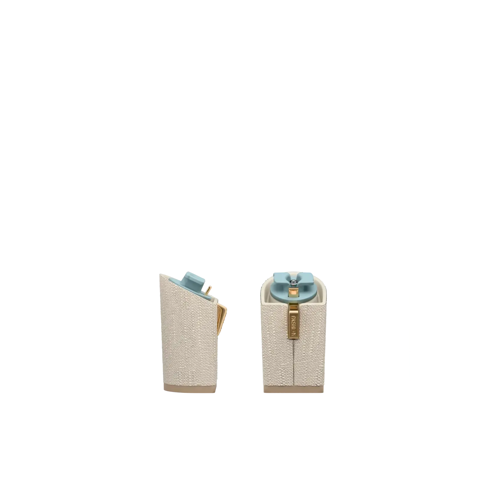 Block Heel Kit 4 Ivory Linen