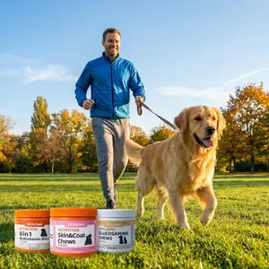 Adult Dogs: Bone Care, Multivitamin Supplement, Skin & Coat Bundle