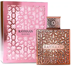 Rayhaan Divine Eau de Parfum Spray for Unisex, 3.4 Ounce