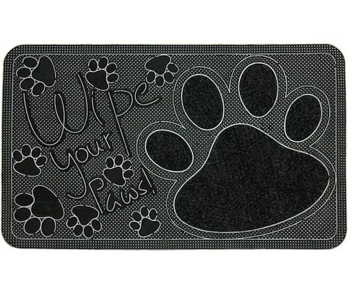 JMJ LE 81507 Rubber Wipe Your Paws Pet Mat