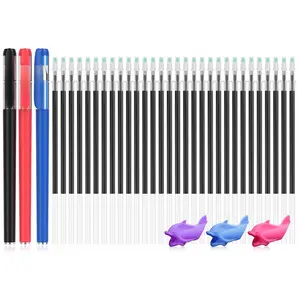 Magic grooved writing practice, Magic pens for  disappearing ink pen,30 refills 3 pens(With writing  )Pencil grip, grooved handwriting practice for ,Magic Copybooks