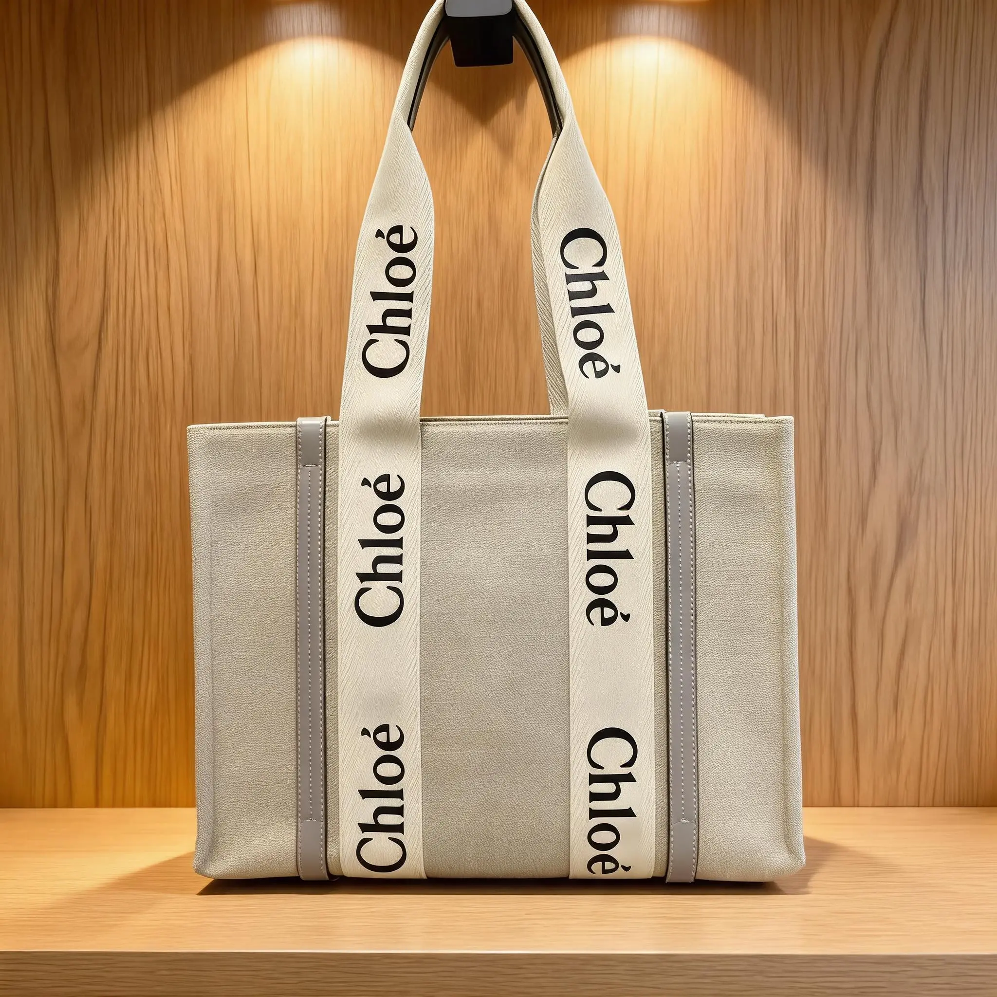 Pre-owned Chloé Chloe Canvas Shoulder Bag C0814842114