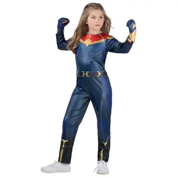 Girl's Classic Captain Marvel Costume