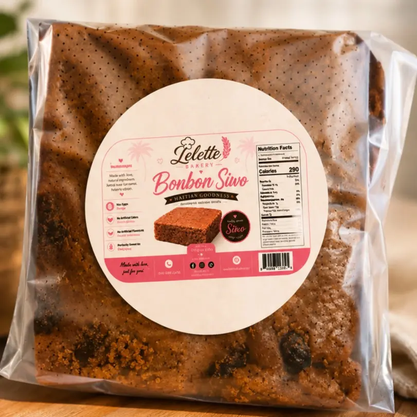 Lelette Bonbon Sirop cookies- Haitian Soft Cookies