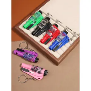 Rhinestone Decor Fashion Keychain for Women & Men, Trendy All-match Stylish Keychain Perfect for Birthday Gift