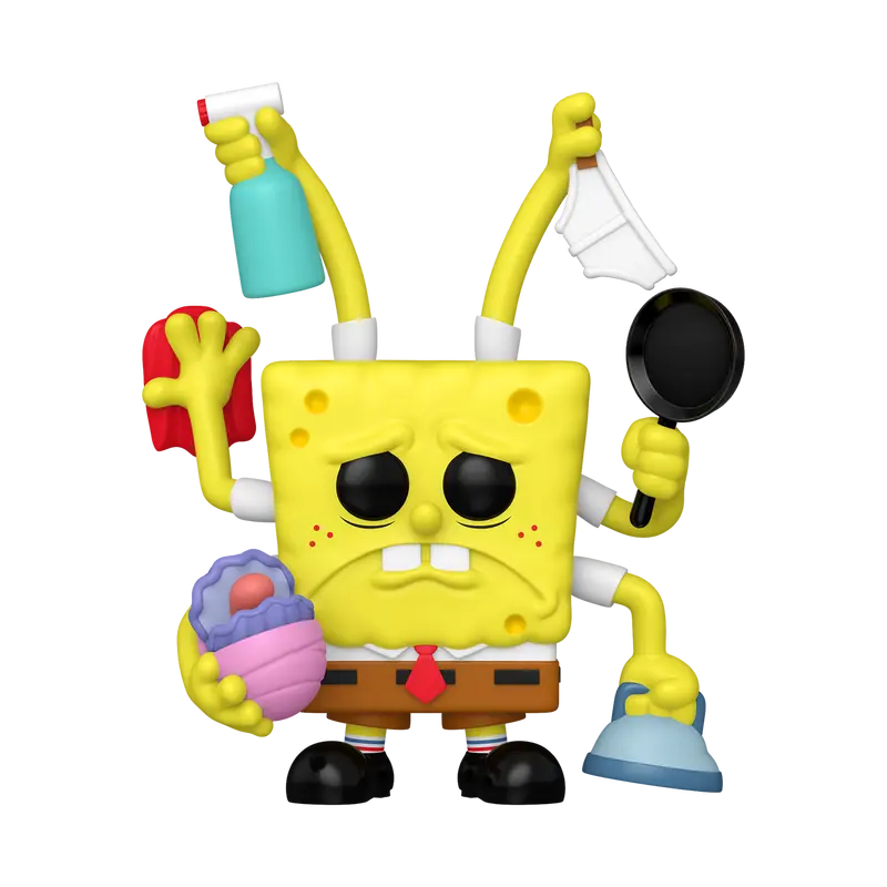SpongeBob SquarePants Cleaning SpongeBob #2001 Vinyl Figure