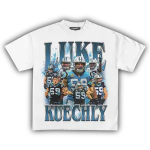 LUKE KUECHLY TEE UNISEX T-SHIRT, GRAPHIC TEE, GIFT FOR FANS